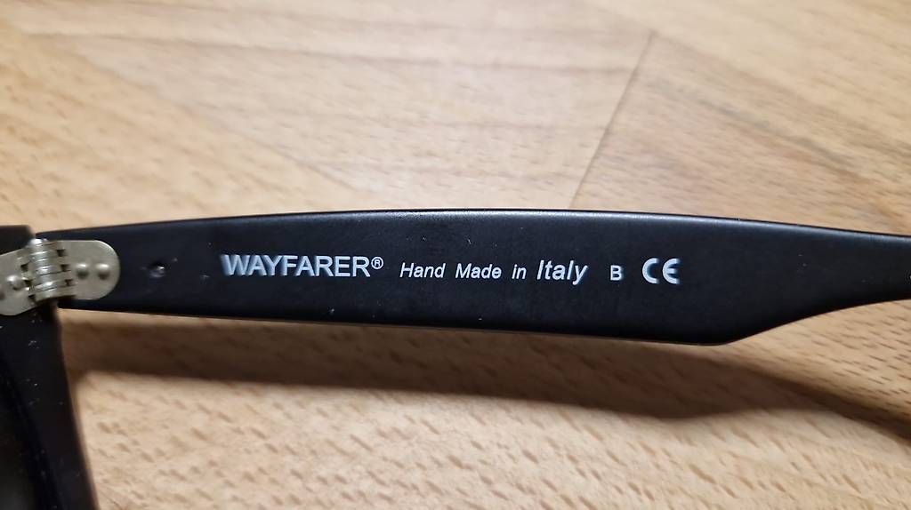 Occhiali & Lenti: Ray Ban Sonnenbrille Modell Wayfarer  – Usato da Baar venduto da Foscolio 1