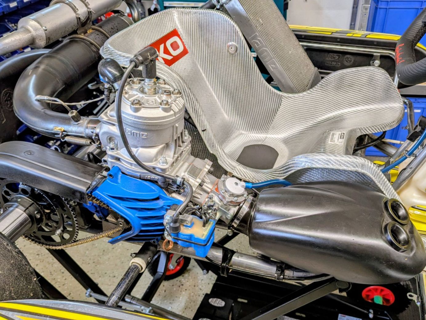 Go-Kart: Praga Evo 3 mit IAME S-125 – Usato da Zauggenried venduto da babuk 5