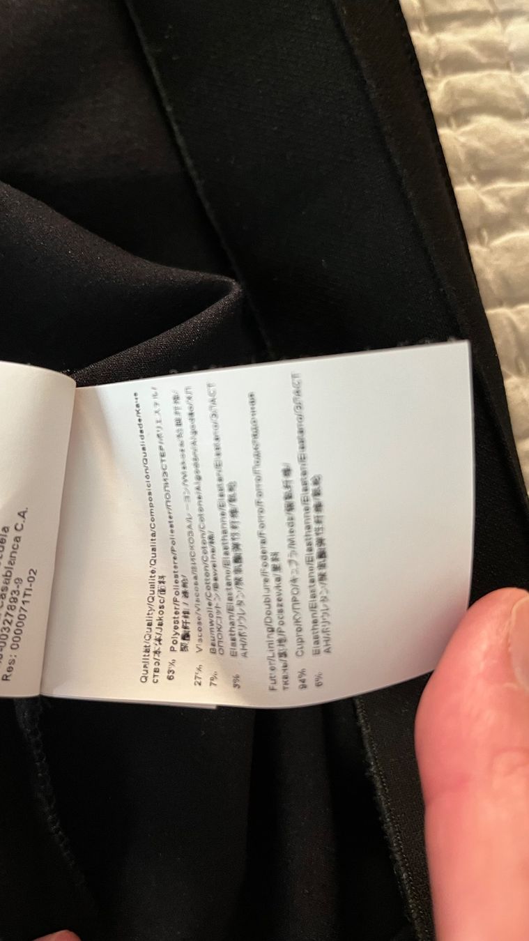 Hugo Boss Vestiti: HUGO (BOSS): schwarzer Kleid – Usato da Zürich venduto da ann_ngp7 2