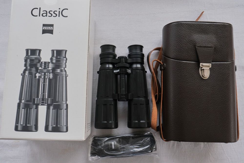 CARL ZEISS ClassiC 7x42 B/GA T* DIALYT外観状態経年使用感の少ない美品