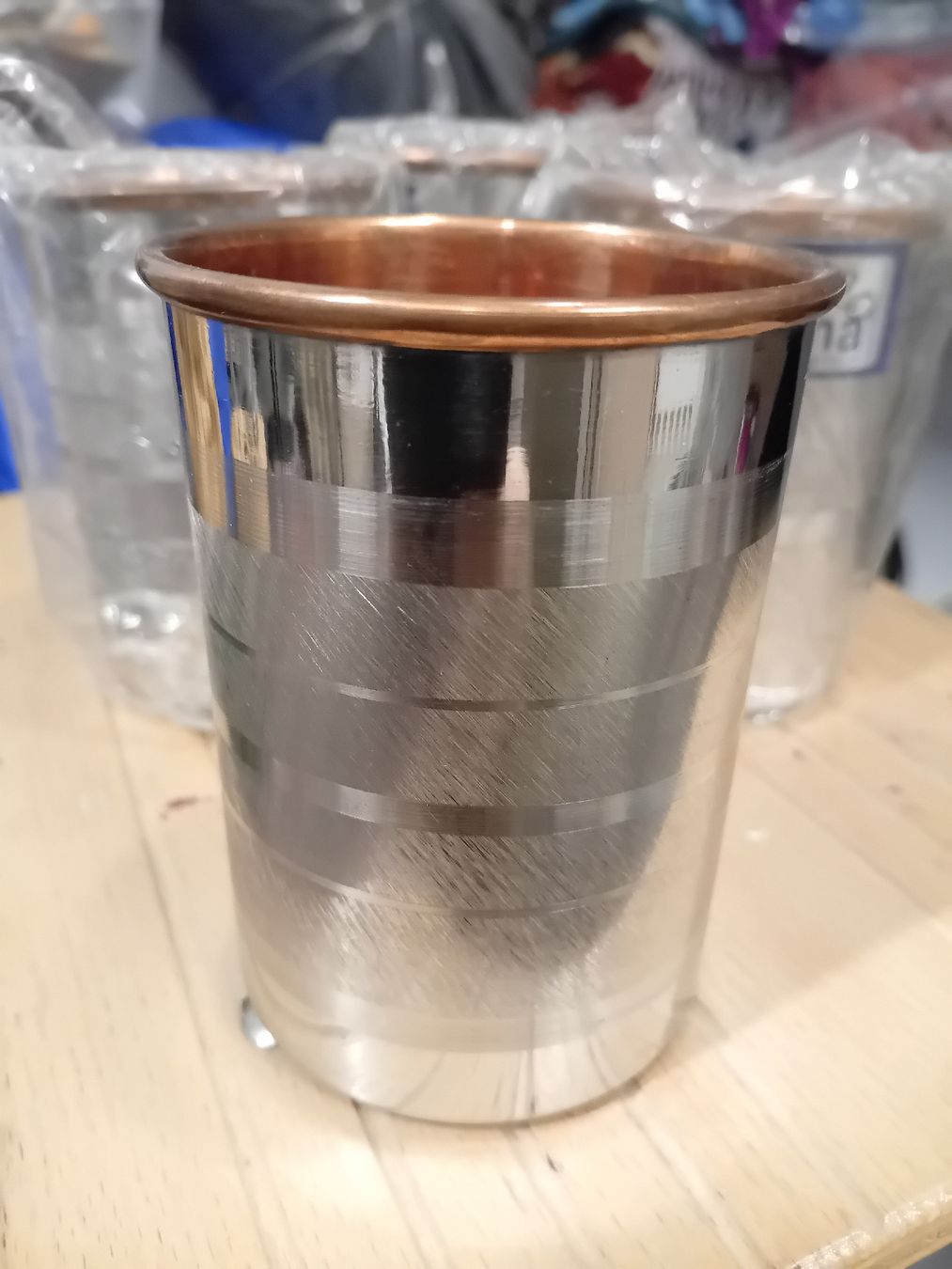 Tazze: 4 Stk Trinkbecher aus Kupfer – Nuovo (secondo la descrizione) da Zürich venduto da Gillheri
