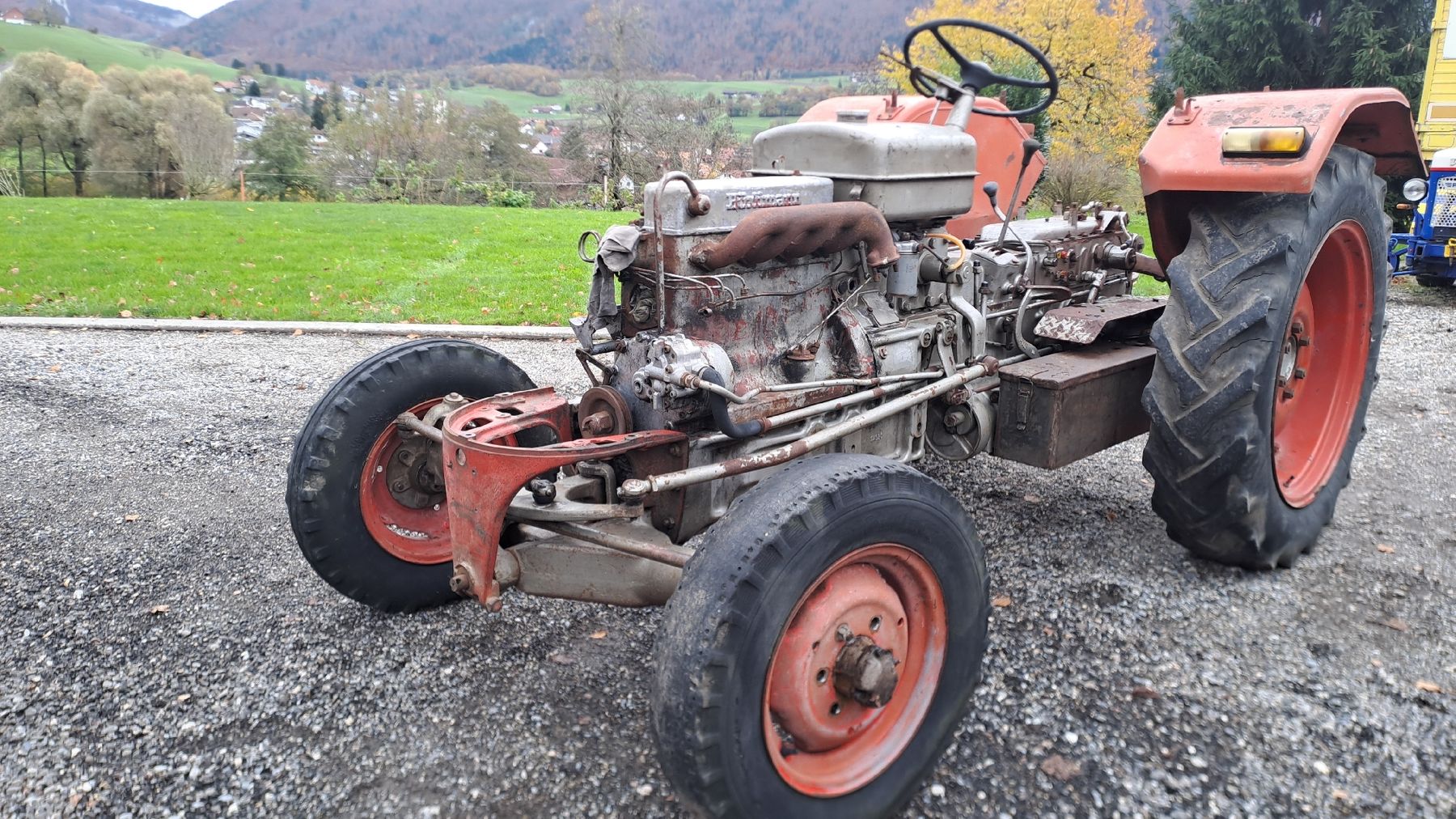 Trattori: Hürlimann D115 mit Orig. Servo – Usato da Aedermannsdorf venduto da noeggi07 1