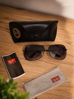 Original Ray-Ban Sonnenbrille Schwarz RB3267