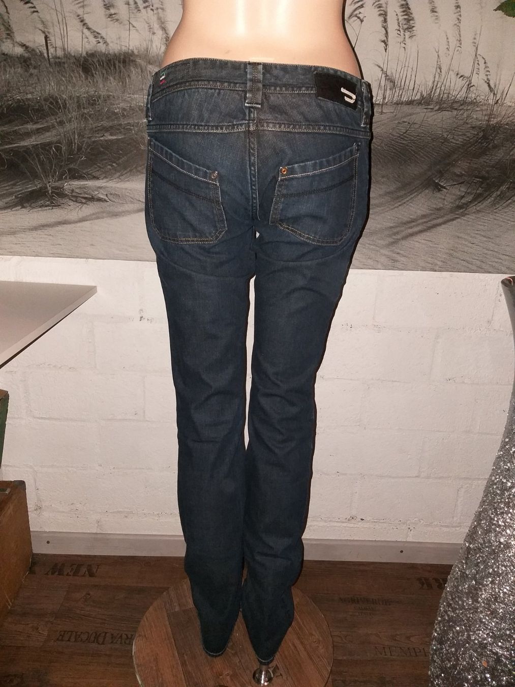 Diesel Jeans: DIESEL "KEATE" Jeans taille / Grosse W28 L34 – Usato da Cossonay-ville venduto da Super-Price-Quality 6