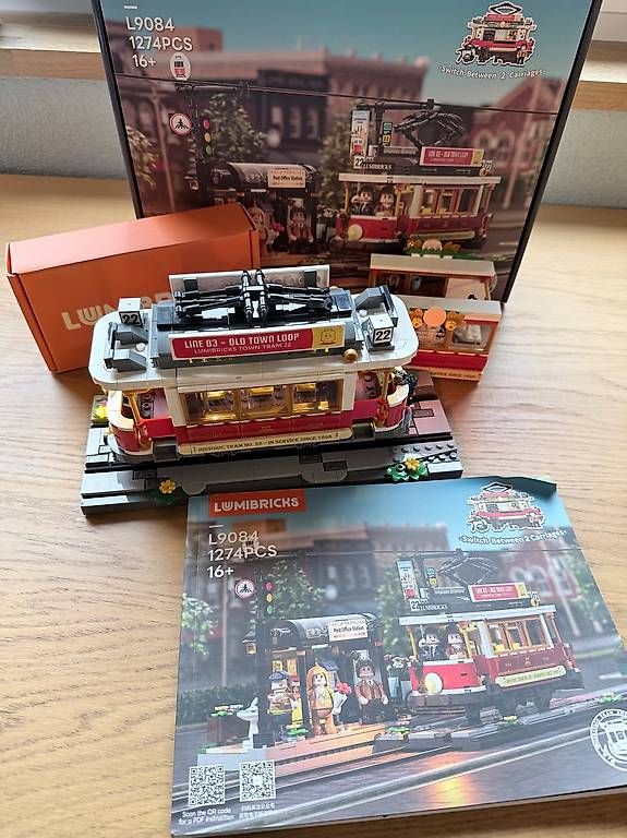 Lego Kit di costruzioni: Lumibricks L9084 Strassenbahn – Usato da Dussnang venduto da Newyork810 1