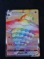 Pokemon Sanaconda VMAX Rainbow 206/198 Schaurige Herrschaft