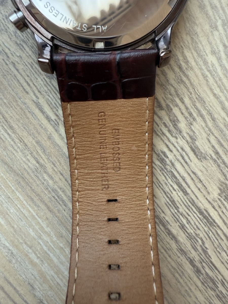 Fossil Montres: Fossil Herren Uhr, braunes Leder – Neuf (Voir description) à Sarmenstorf par Nathaliie_21 3