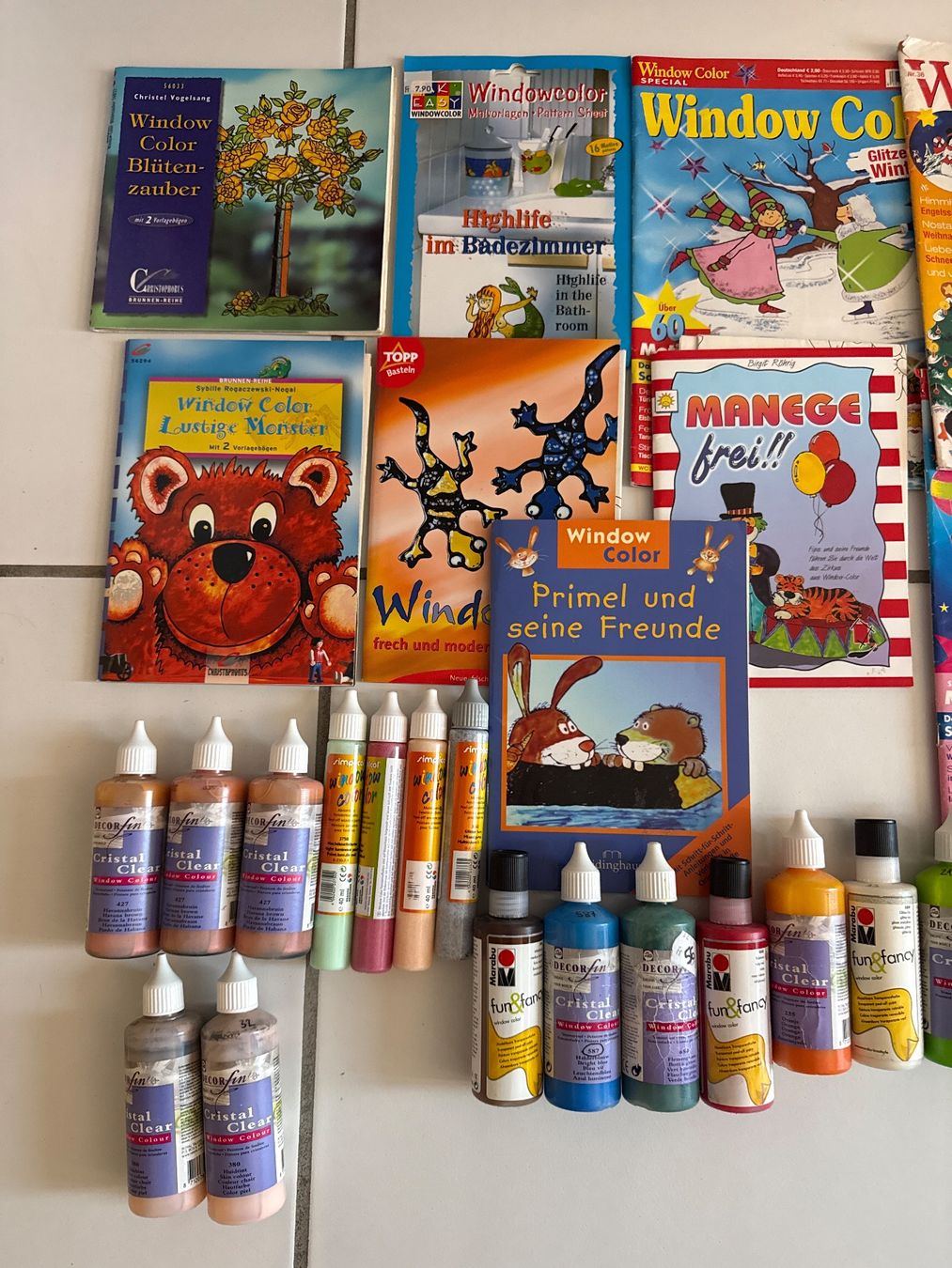 Kit bricolage: Window Color Riesen Restposten Set NP: ca. 200.- – Usato da Endingen venduto da Sugarwoman 1