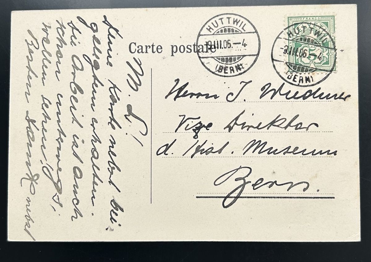 Cartes postales: Gruss aus Huttwil 1906 – D'occasion à Horw par Tellbub 1