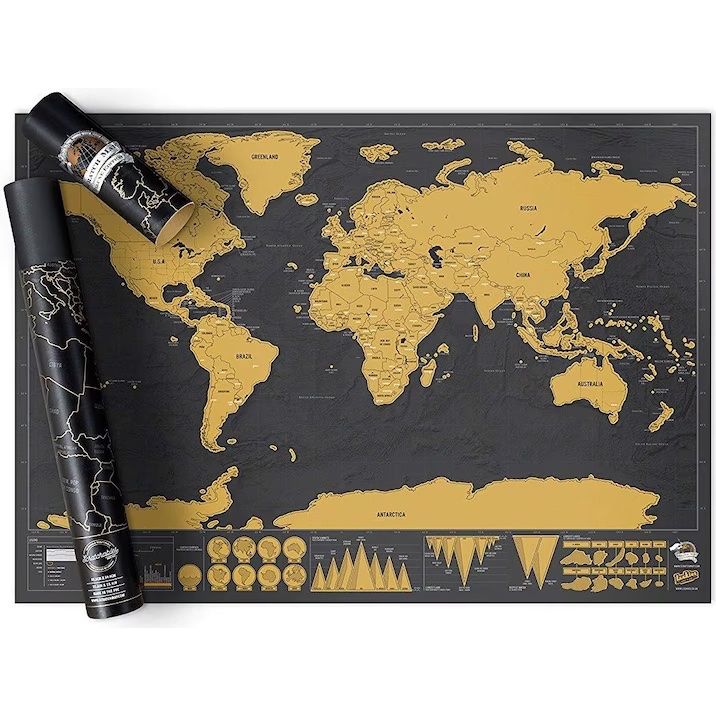 Scratchable Map (Neu und originalverpackt) in für CHF 5 – mit Lieferung ...