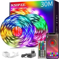 RGB LED Strip 30m Lichterkette LED Streifen Music Sync Timer
