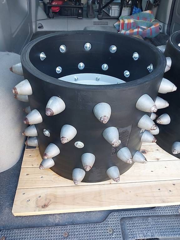 Pneumatici & Ruote complete: Flexispikes stachelräder Mullis Rapid Motormäher – Usato da Reichenburg venduto da berlingo92 4