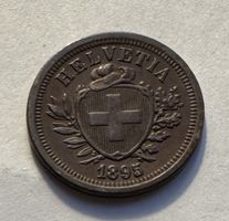 1895 1 Rappen unz