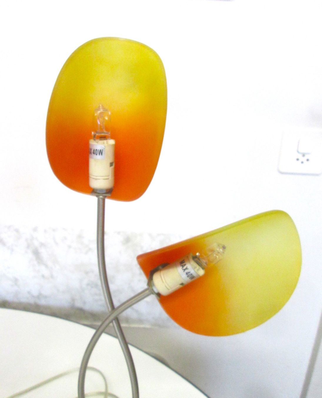 Lampade: 2 Lumess-Lampen – Usato da Sementina venduto da babucia 1