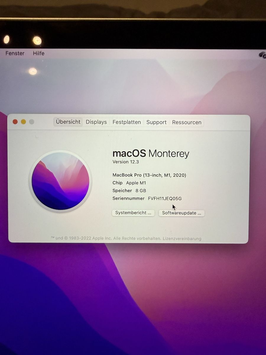Apple Notebooks: MacBookPro 17.1 – Gebraucht aus Hörhausen von jamesbond_ 3