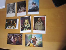 No 10 schöne Postkarten VELASQUEZ und GOYA