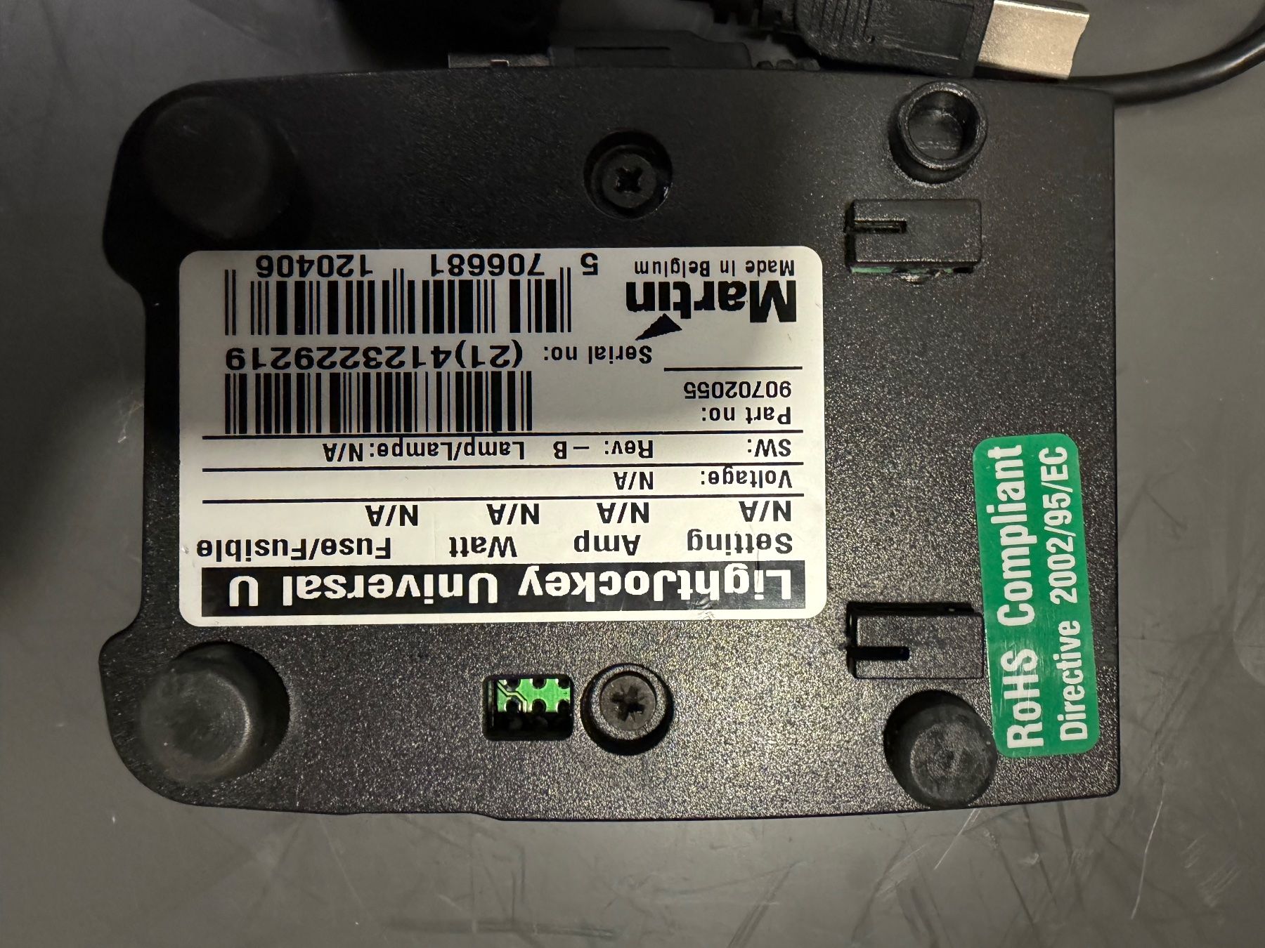 Unità & Adattatore: Martin DMX – Usato da Staufen venduto da NDV75 1