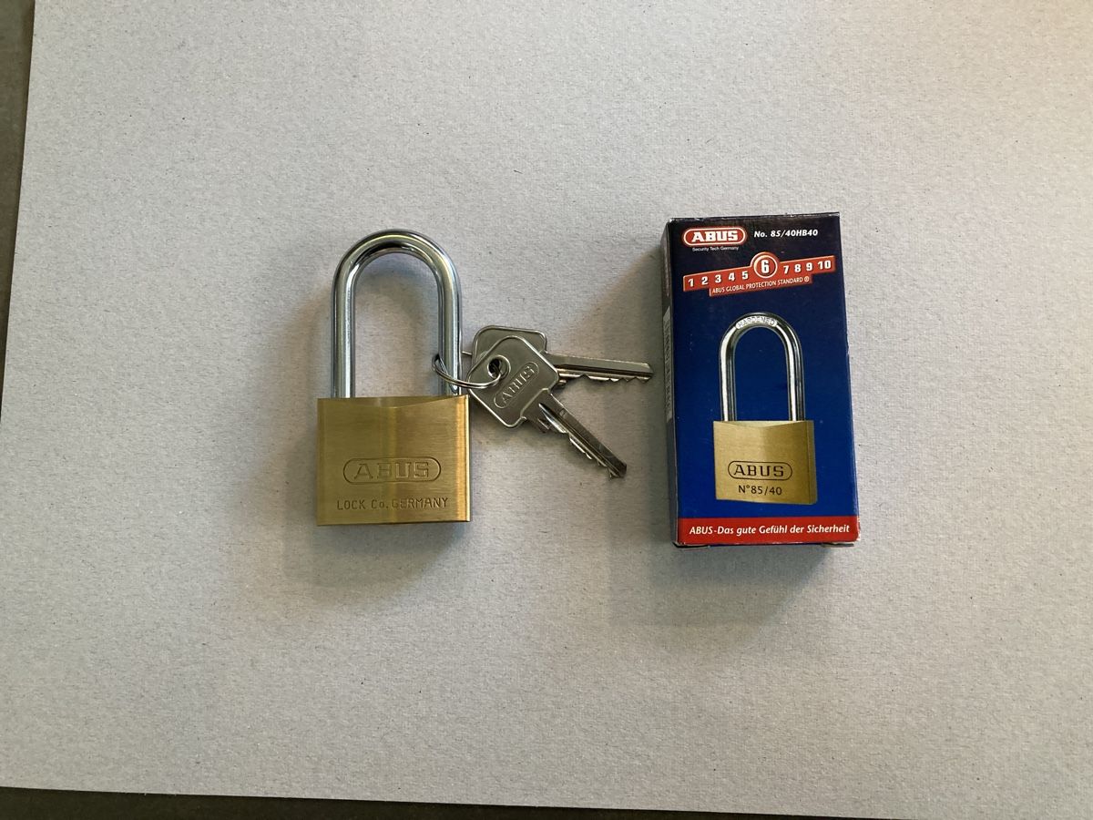 Abus Lucchetti: Abus Vorhängeschloss 85/40 – Nuovo e nell'imballaggio originale da Winterthur venduto da ele_ct6p