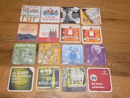 16 verschiedene Baarer Bier Deckel