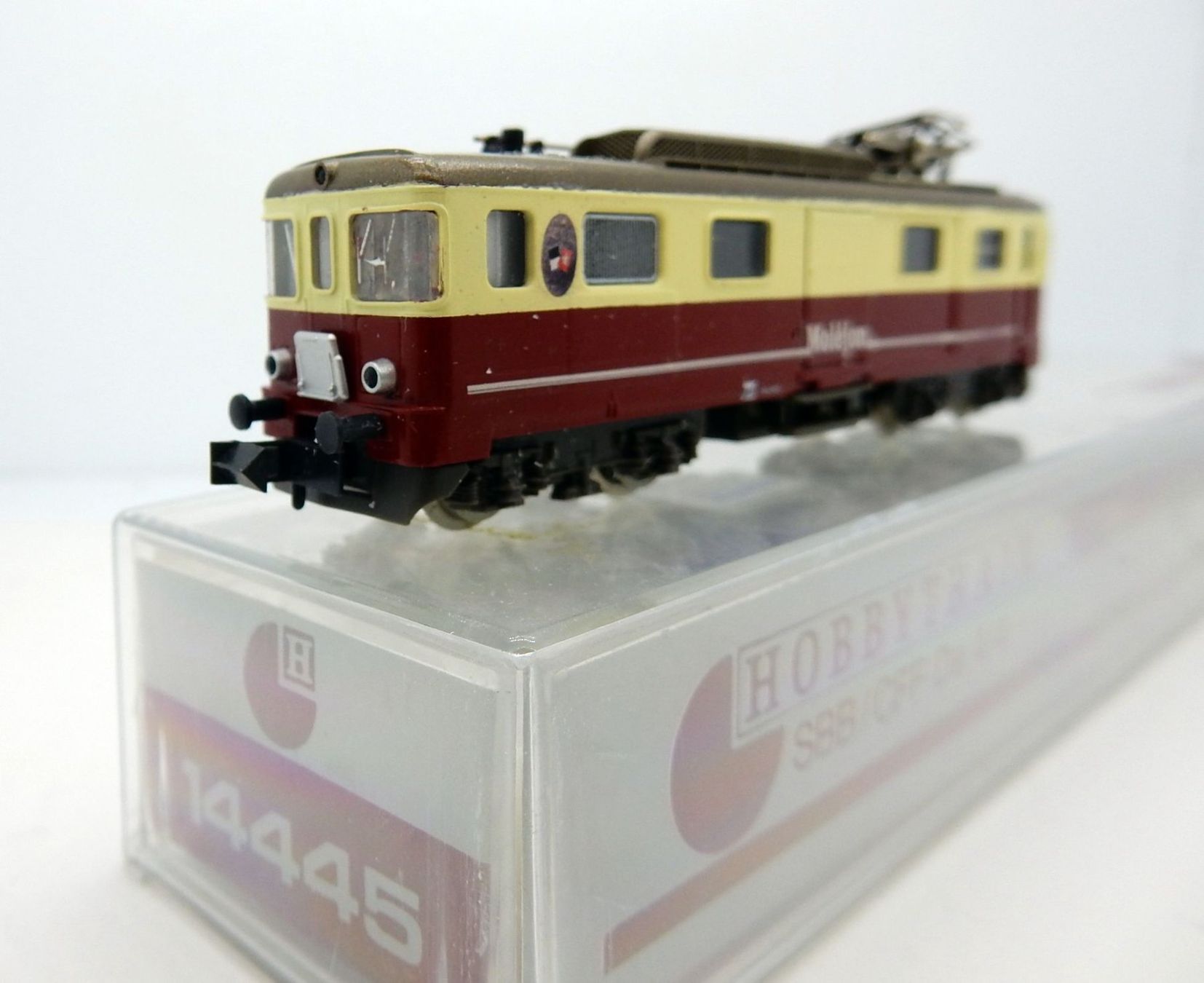 Kato Modellini di ferrovie: N  - TPF - Motrice De 4/4  - livrée   "Moléjon" – Usato da Locarno venduto da Gudrun2