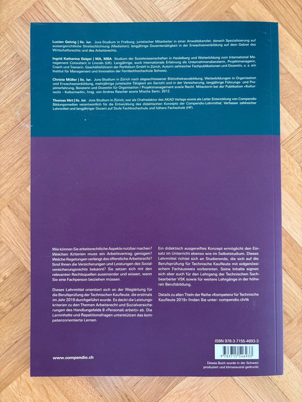 Bücher: Arbeitsrecht und Sozialversicherungen - TK 2019 – Gebraucht aus Brugg AG von cevane 1