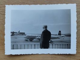 Altes orig Foto Flugzeug Swissair