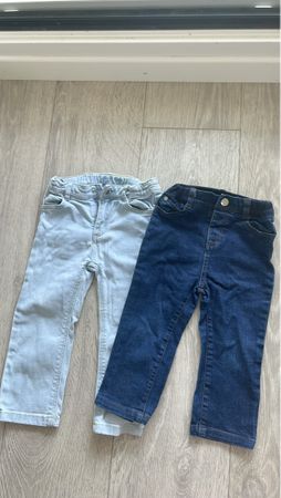 Jacadi 2 Jeanshosen Kinder 24m / 86