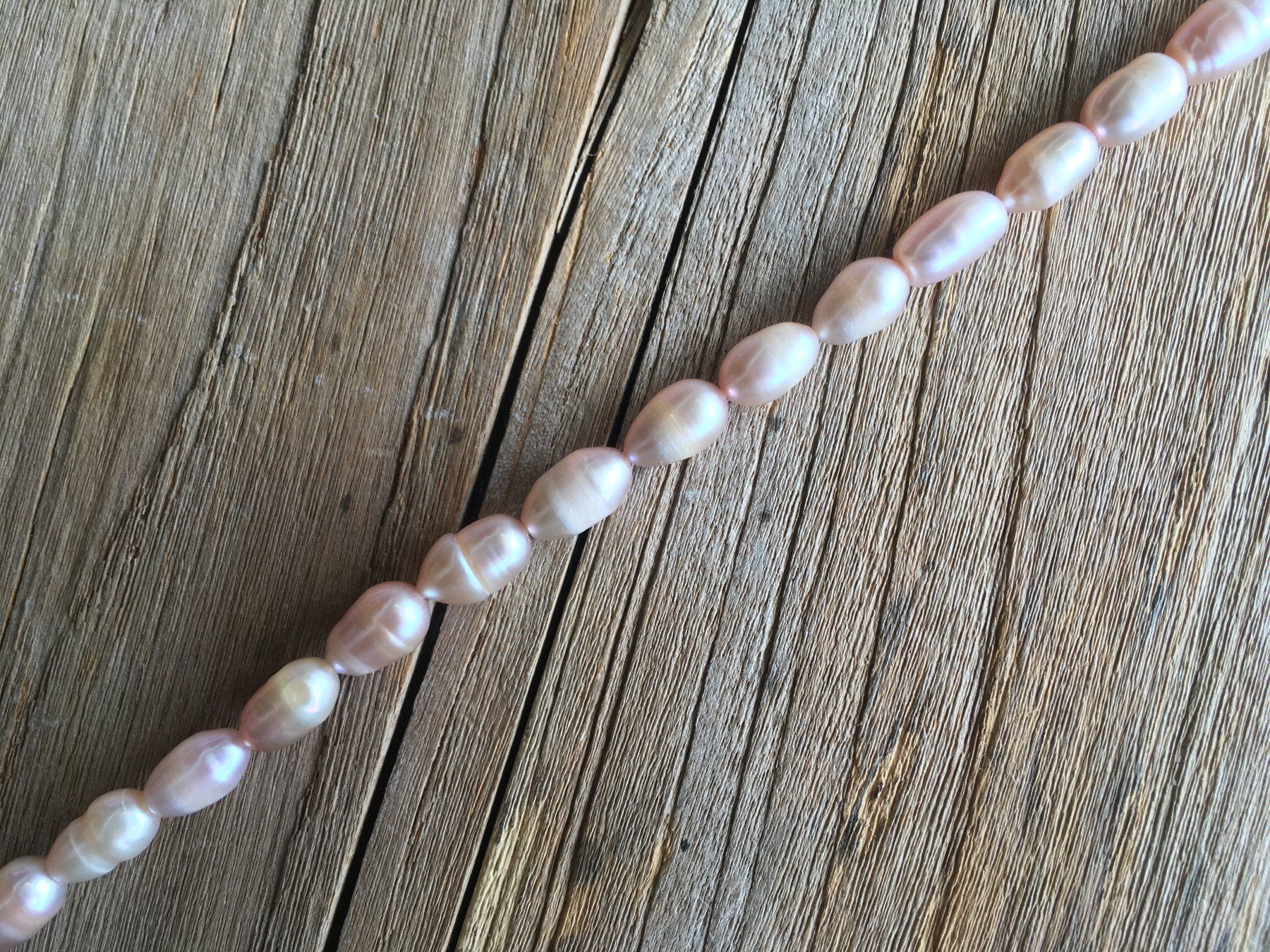 Ketten: PERLEN  KETTENSTRANG  PERLEN ca.12x8mm  LÄNGE 37cm – Neu und originalverpackt aus Aesch ZH von LiquidAktion 3