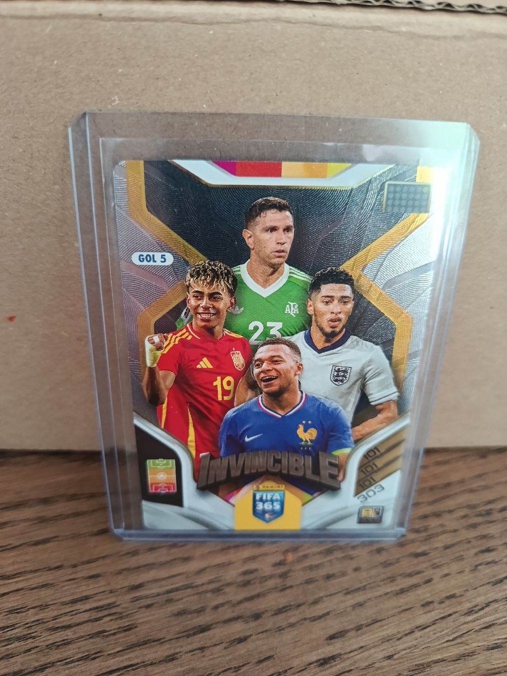 Panini Sammelbilder & Trading cards: Invincible Fifa 365 Karte  Gol.5 – Neu (gemäss Beschreibung) aus Gerolfingen von Thossy86
