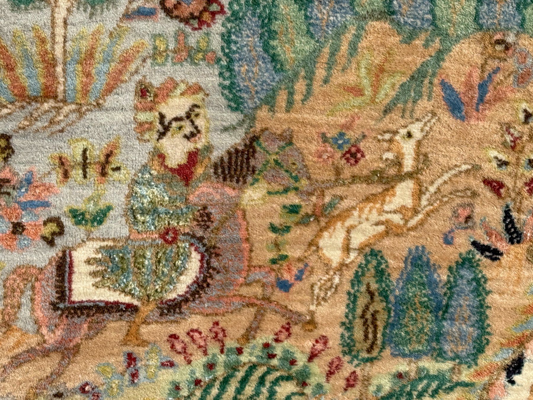 Tappeti: Tabriz Tabatabai mit Seide Teppich 140x98cm sauber – Usato da Vacallo venduto da cri_229f 7