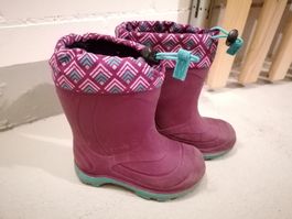 Kamik Wintergummistiefel mit warmem Innenschuh ca. GR 25 /10