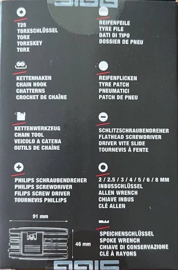 Sigg Tutti gli attrezzi: SIGG Multitool 16 in 1 (NEW) – Nuovo e nell'imballaggio originale da Conches venduto da kzoom 2