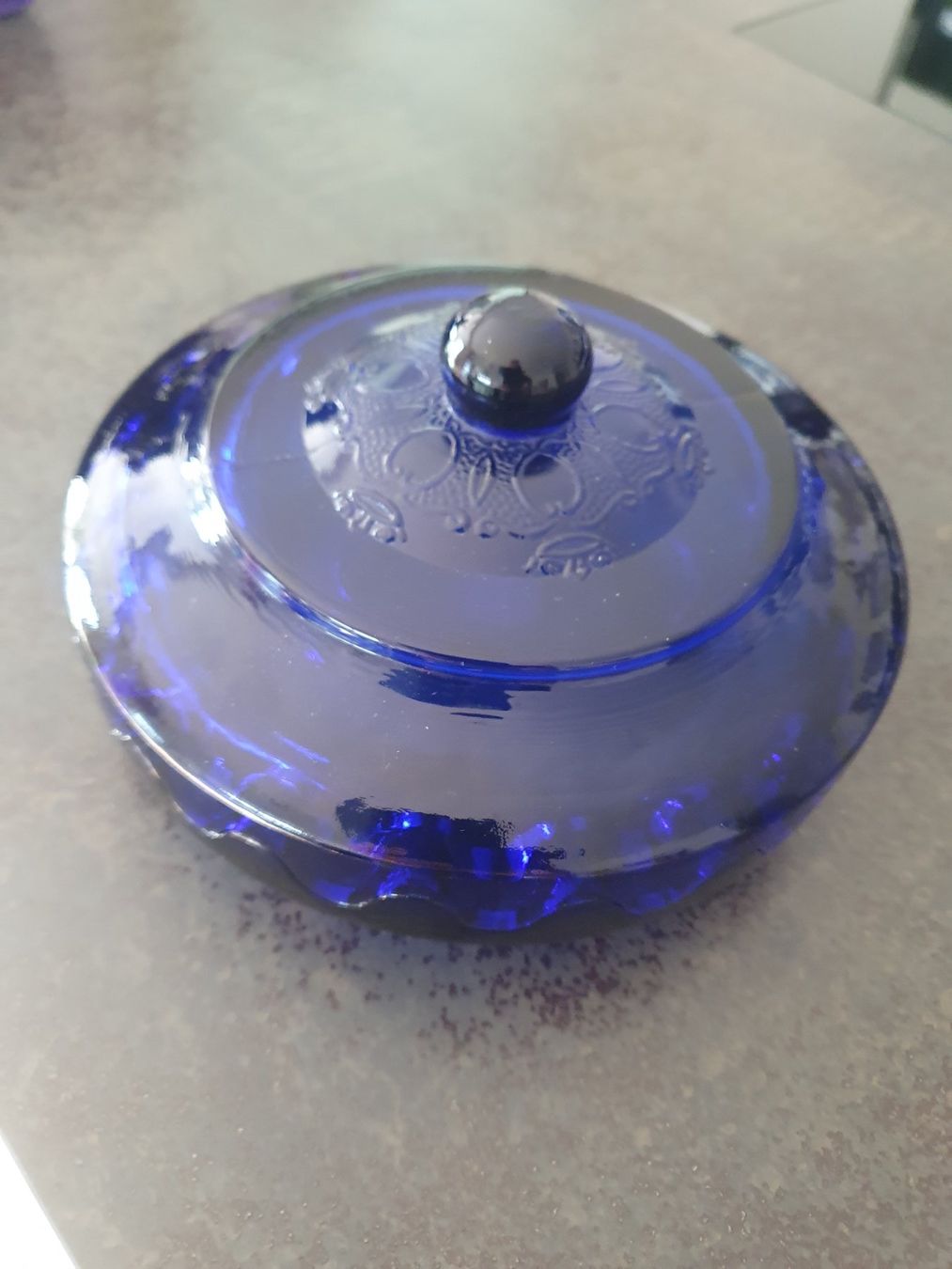 Bicchieri: blaue Glasschale – Usato da Reinach venduto da 3Guggerli 8