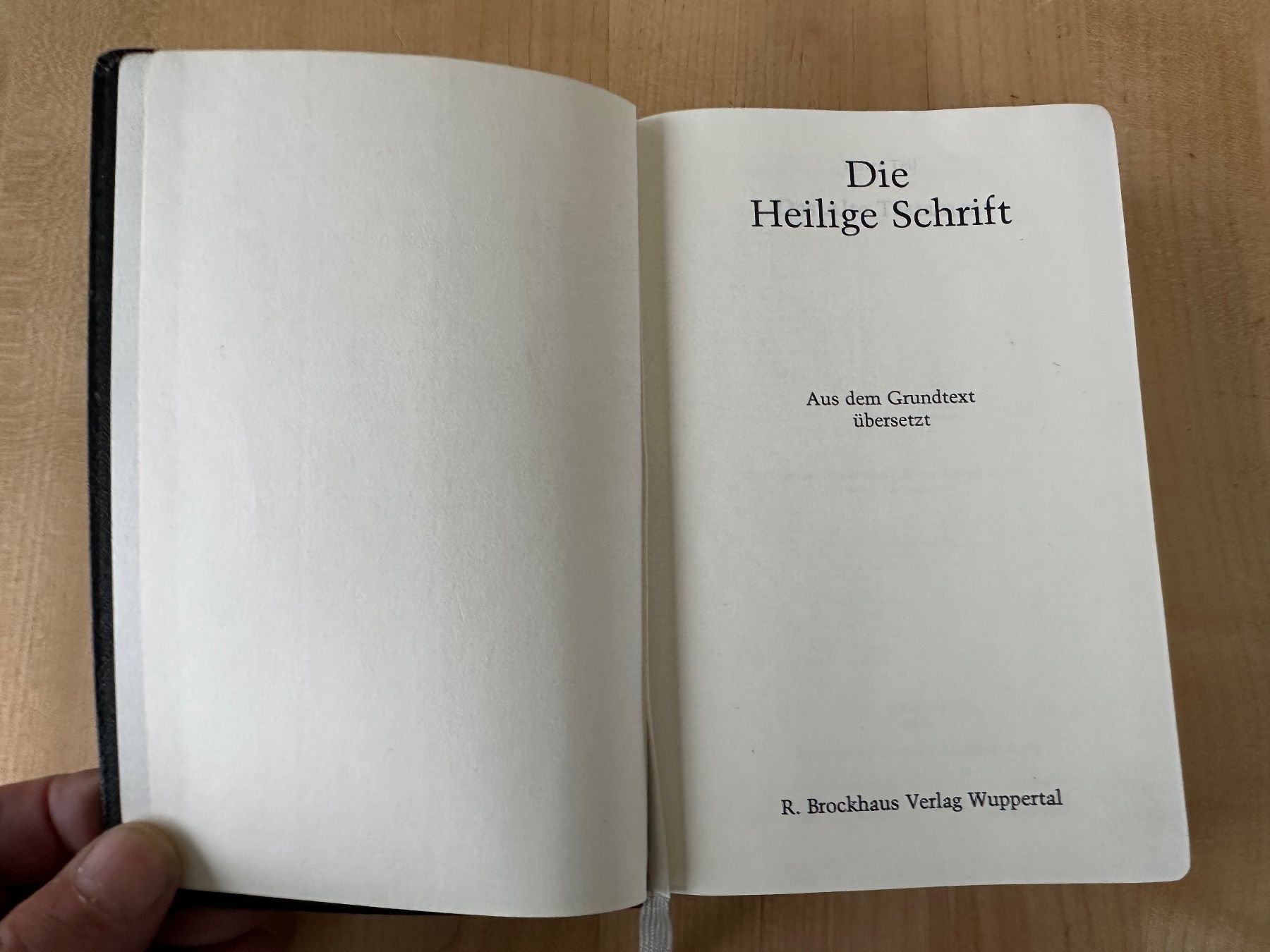 Bücher: Bibel Goldschnitt – Neu (gemäss Beschreibung) aus Zürich von  2