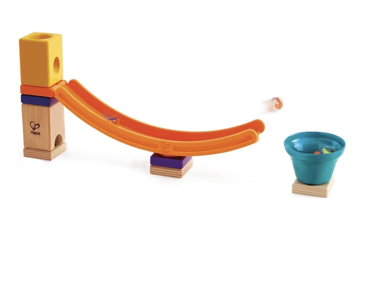 Hape Giocattoli: Hape Quadrilla Kugelbahn Mega-Set & Erweiterungen – Usato da Kriens venduto da patrick9340 9