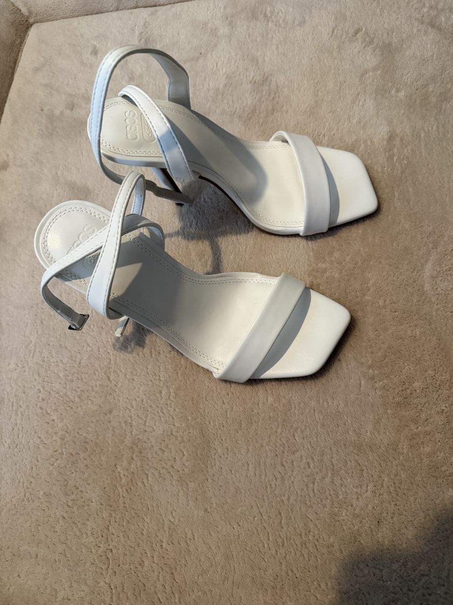 Asos Scarpe da donna: Sandalen mit Absatz Weiss ASOS Design  – Nuovo (secondo la descrizione) da Thayngen venduto da Jruer-