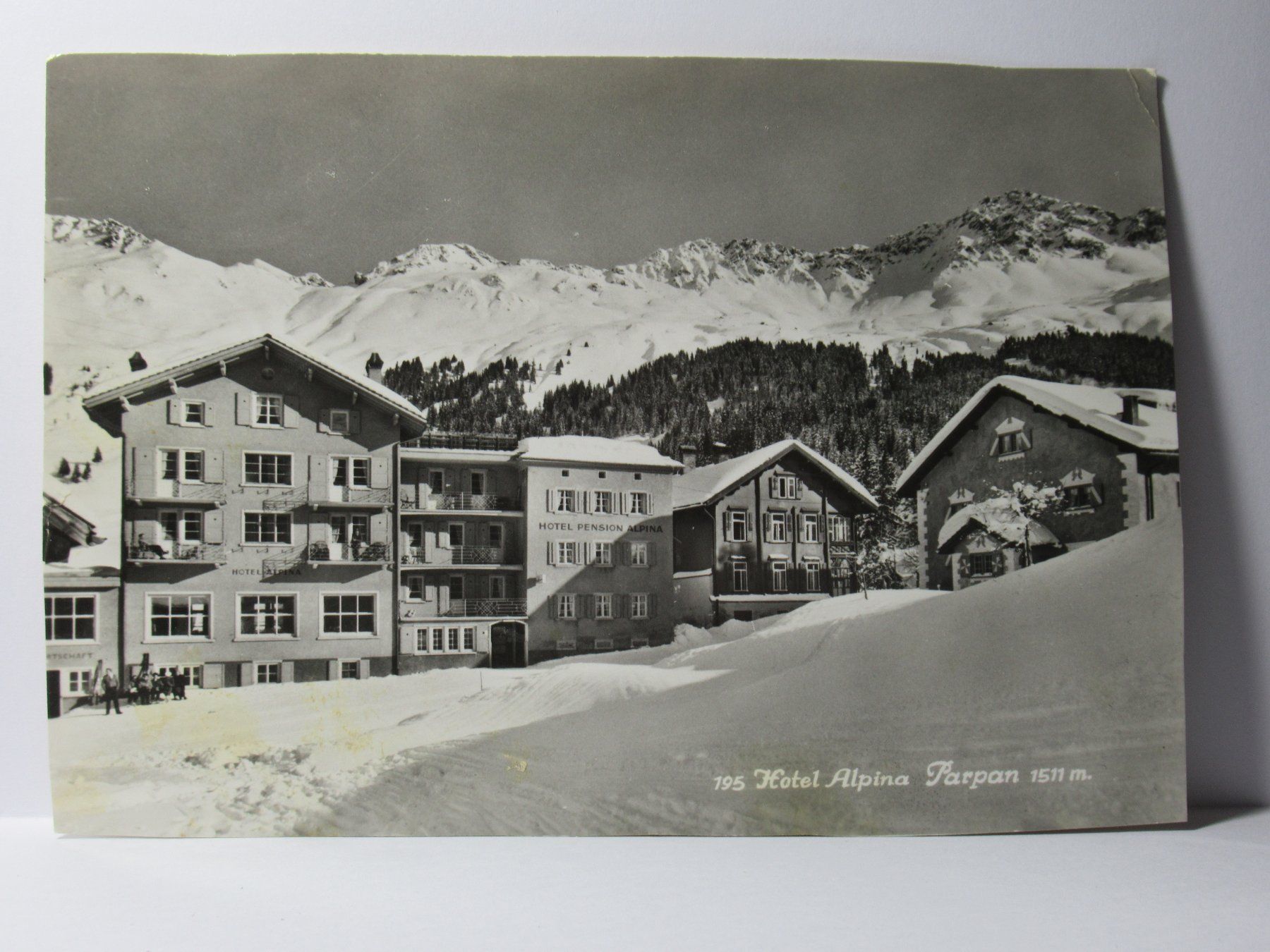 Cartoline postali: Parpan , Hotel Alpina 1957 – Usato da Grenchen venduto da Bluemchen1900 1