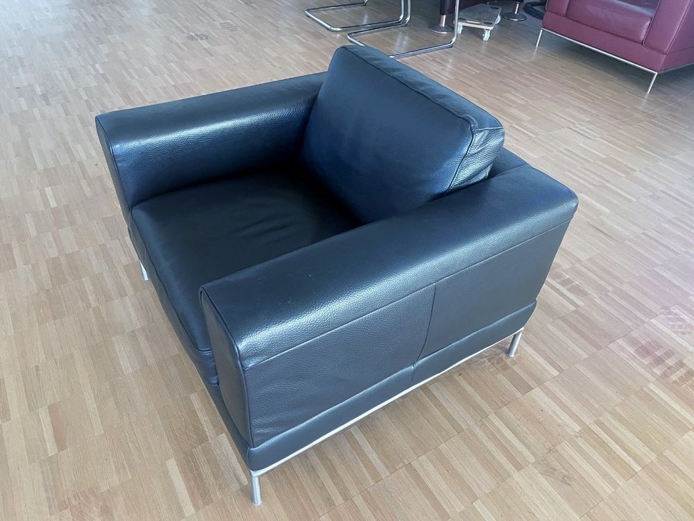 Ledersessel Ikea Arild Schwarz Kaufen auf Ricardo