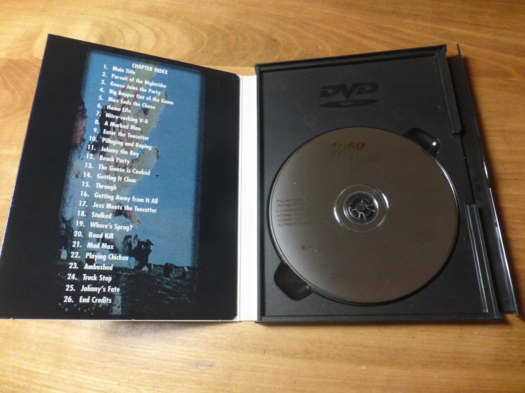 Tutti i DVDs: Mad Max 1 Orion Widescreen Edition Snap Case – Usato da Zumikon venduto da psisound 5