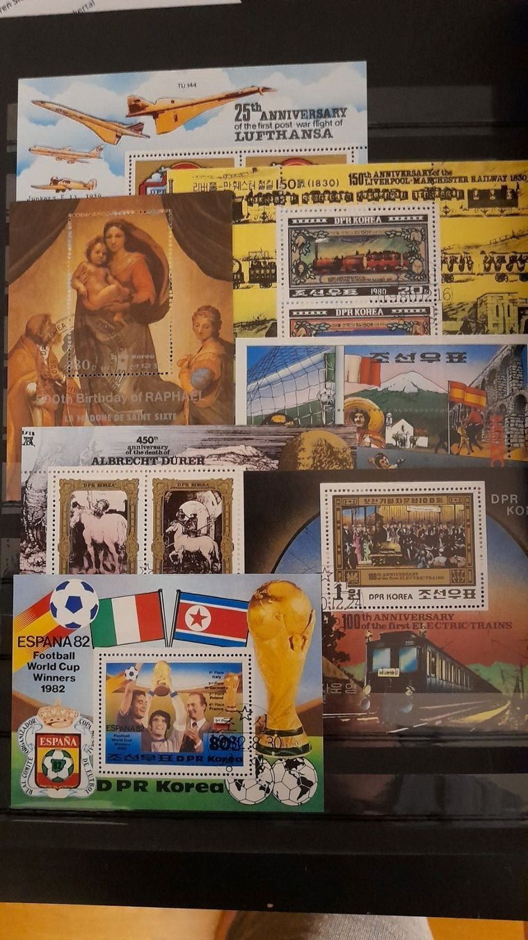 Tutti i francobolli: Sonderblocks Korea mit Album – Usato da Balgach venduto da SIMEON27