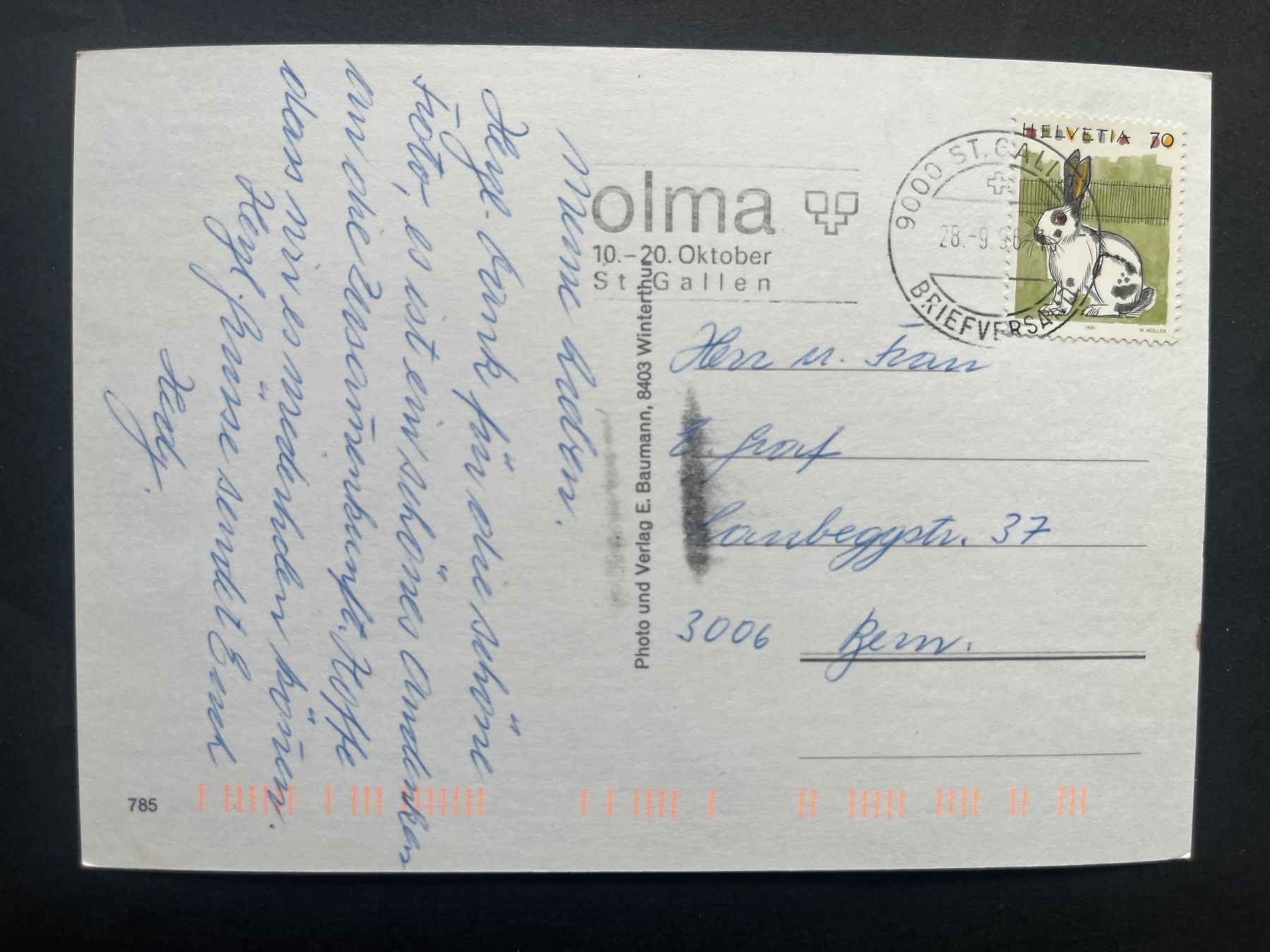 Cartoline postali: GOSSAU SG, verschiedene Ansichten, Bahn – Usato da Ostermundigen venduto da DaxKarten-75 1