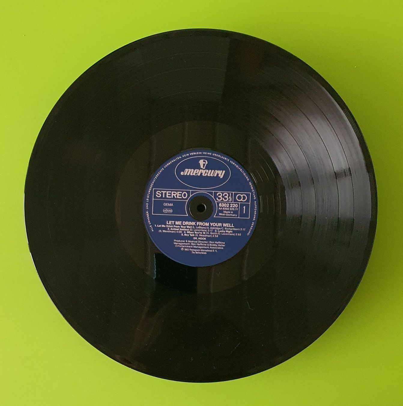 Dischi in vinile: Dr. Hook - Let me drink from your well 1983 / 386 – Usato da Grenchen venduto da sale.manager 2
