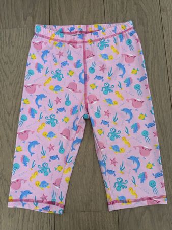 Legging court de bain enfant anti-UV UPF40+ 122/128