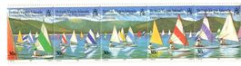 Briefmarken "Segelboote". Britische Jungferninseln