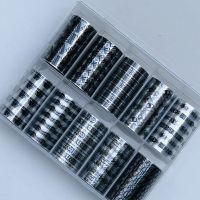 Transfer Nagelfolie Luxus Marken Nail Art