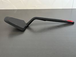 Grande spatule plate en silicone de la marque Silit - noire