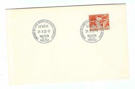 Genève 1955 Maison de la Presse pt