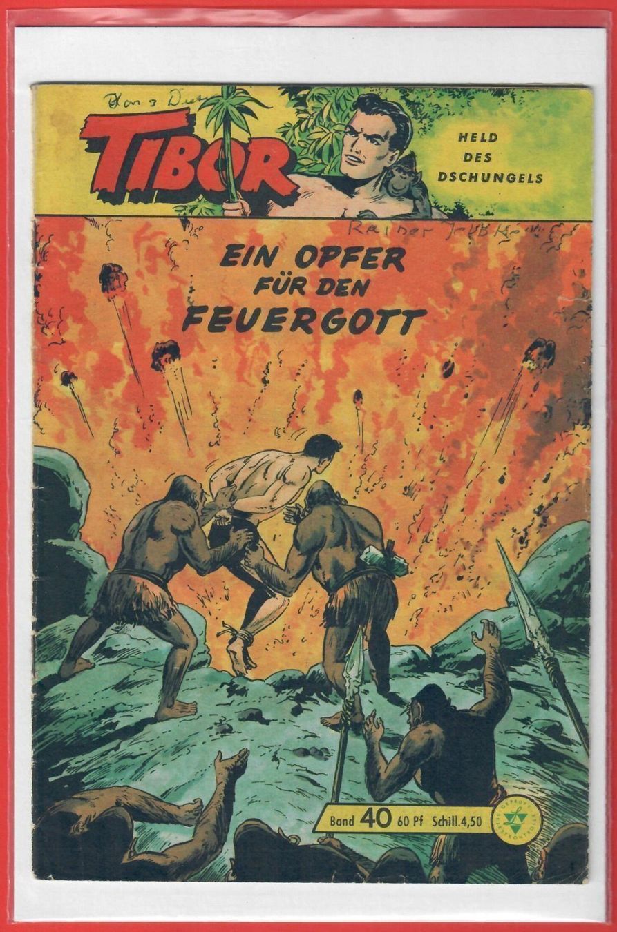 Fumetti: Tibor Grossband Nr. 40 Original Lehning – Usato da Bern venduto da Saxeton 3