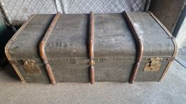 Antiker Koffer, Truhe, Reisekoffer für Sammler, Vintage, 60e