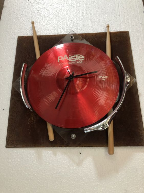 Handgefertigte Schlagzeuger-Windmühle Aus Metall – Garten-Deko, Windspiel, Geschenk Für Musikfans